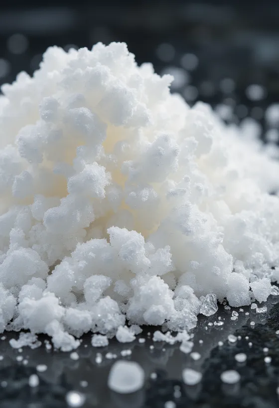 Biely kryštálový cukor v miske, s varechou