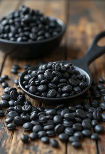 Nelúpané čierne slnečnicové semienka