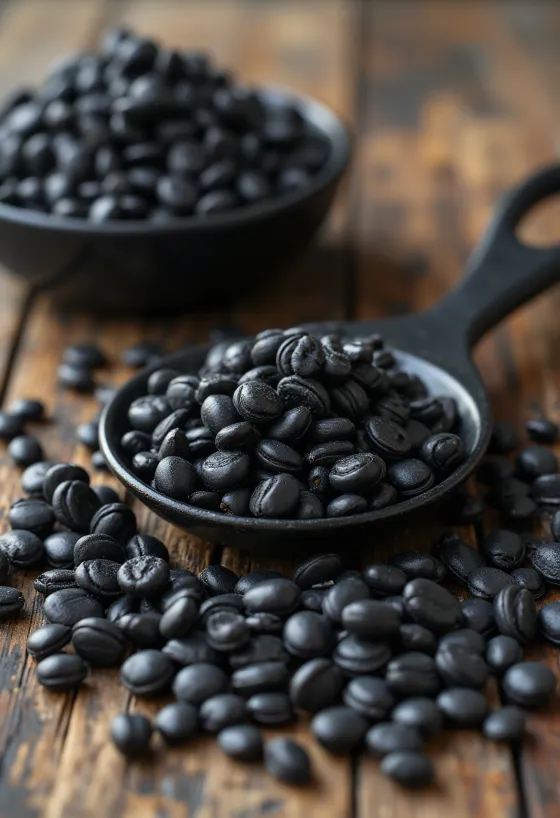 Nelúpané čierne slnečnicové semienka