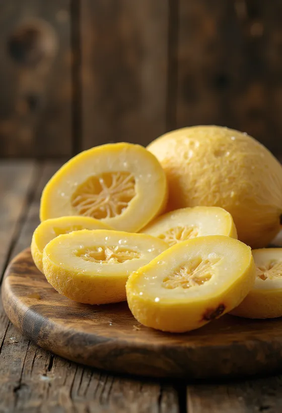 Nakrájaný plantain v zrelej a nezrelej forme na doske