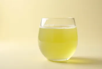 Srvátka v skle a miske na svetlom drevenom povrchu v prirodzenom svetle
