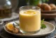 Pomarančovo-vanilkové smoothie v pohári