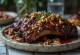 Údené BBQ bravčové rebrá s pekanovou glazúrou