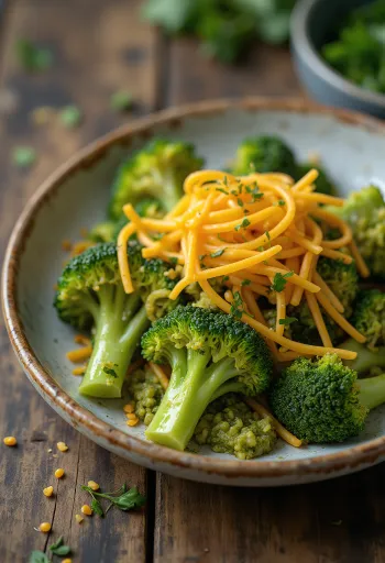 Pesto s brokolicou a syrom Cheddar