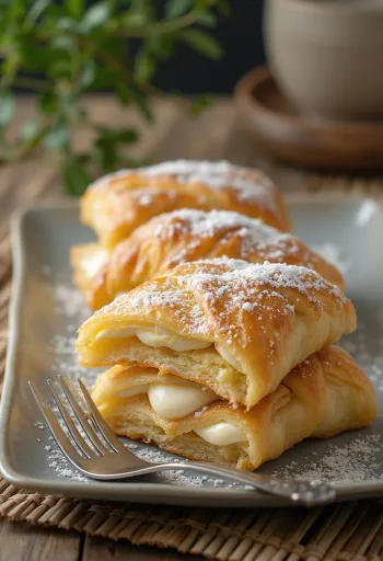 Talianska torta Millefoglie s chrumkavým lístkovým cestom a vanilkovým krémom