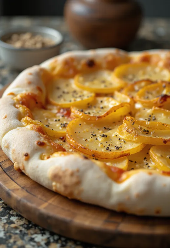 Pizza al Patate so zemiakmi a syrom