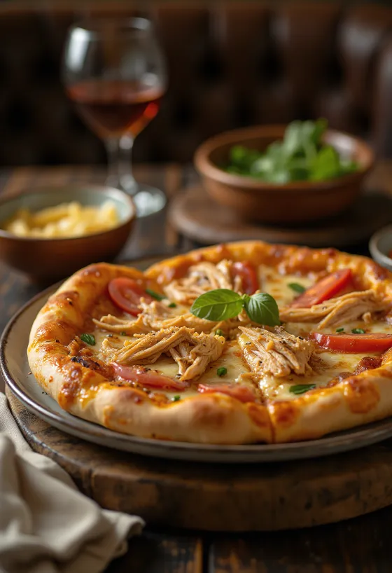 Servírovaná Pizza Nigérienne