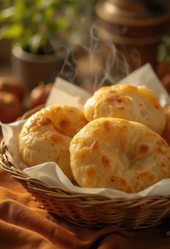 Celozrnné Bhature, s chrumkavým, zlatohnedým cestom