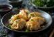 Gyoza taštičky s kuracím mäsom, chutné a korenisté, čerstvo pripravené