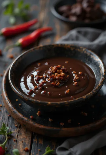 Čokoládová omáčka s čili