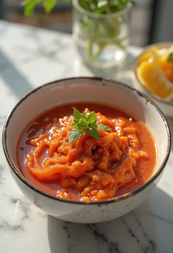 Omáčka Gochujang servírovaná