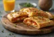Čerstvo upečené zázvorové calzone