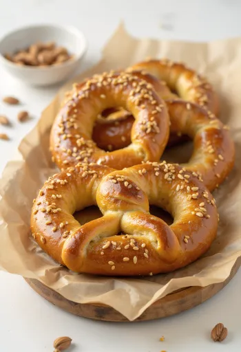 Slnečnicové praclíky pri servírovaní