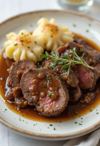 Sauerbraten na tanieri