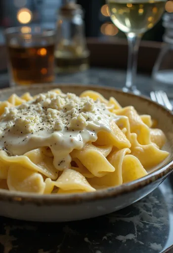 Krémová omáčka z gorgonzoly