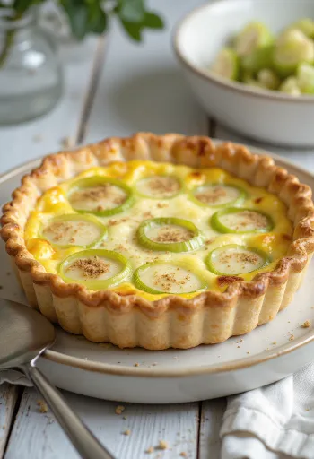 Quiche au Poireau na tanieri