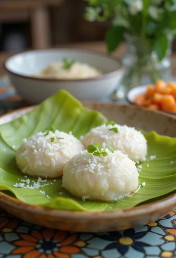 Mont Let Pouk – tradičný barmský parený koláč