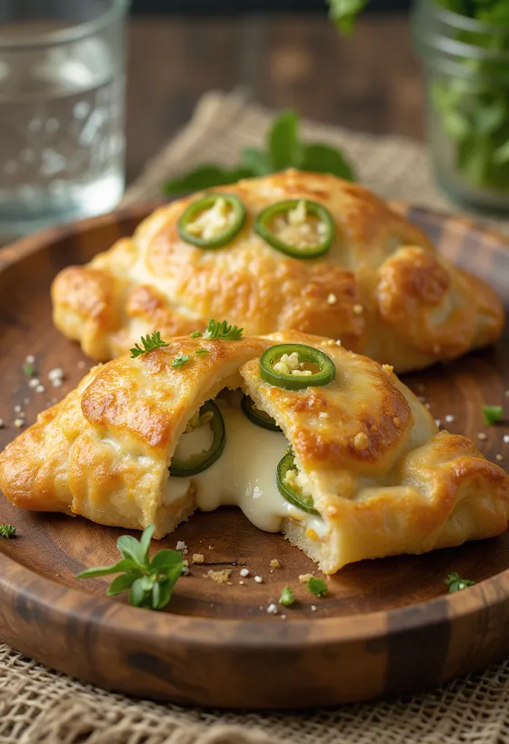 Jalapeño calzone