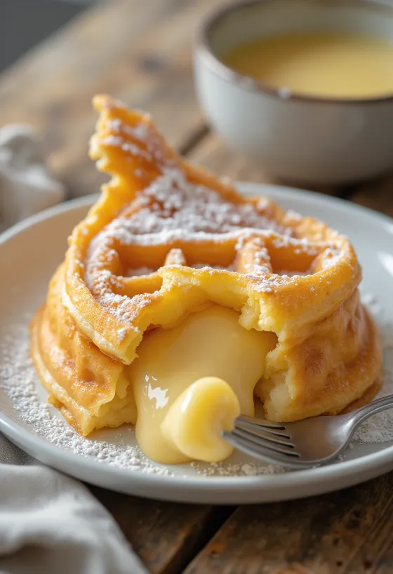 Taiyaki s vanilkovým krémom, čerstvým a chrumkavým cestom