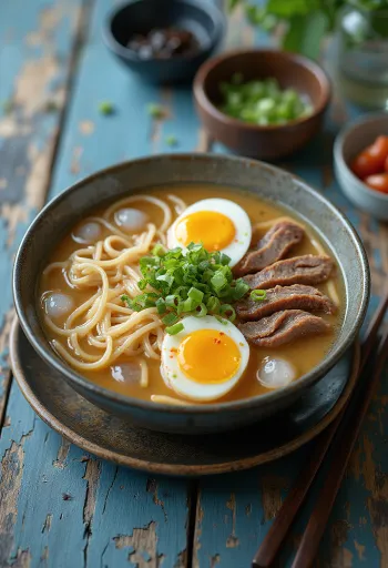 Misa s ľadovými rezancami naengmyeon s plátkami mäsa a uhorkou