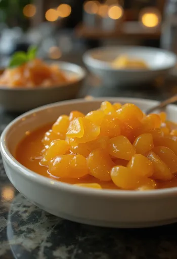 Pomarančovo-zázvorová omáčka v miske