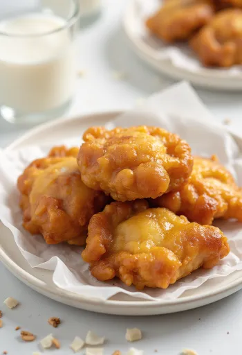 Kandarappam so strúhaným kokosom, vypražený do zlatohneda