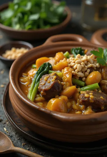 Kare-Kare servírované