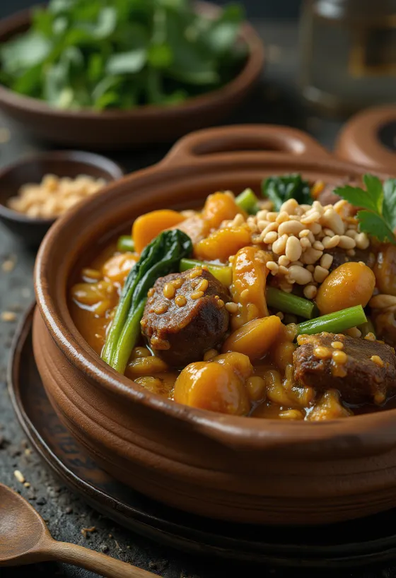 Kare-Kare servírované