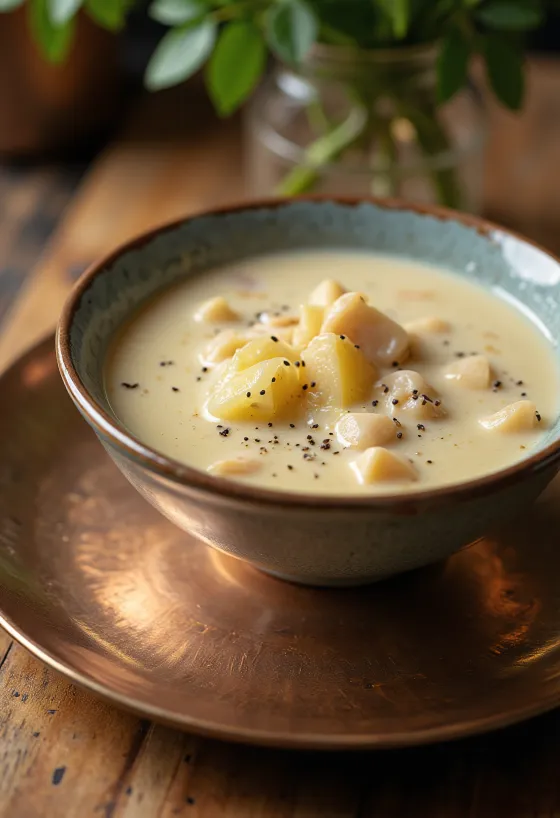 Cullen Skink so zemiakmi, s bohatou rybacou chuťou