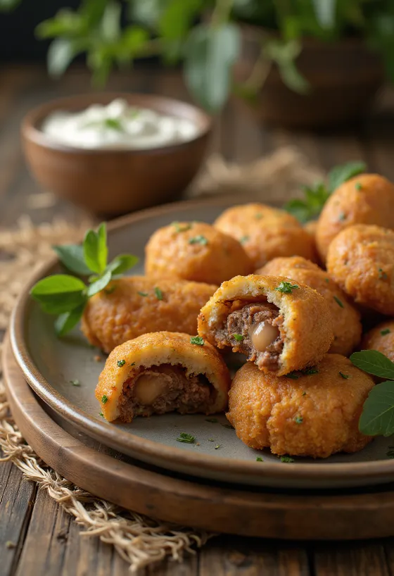Kibbeh servírované