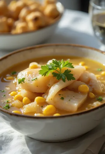 Ekvádorské ceviche podávané s limetkovou šťavou a avokádom