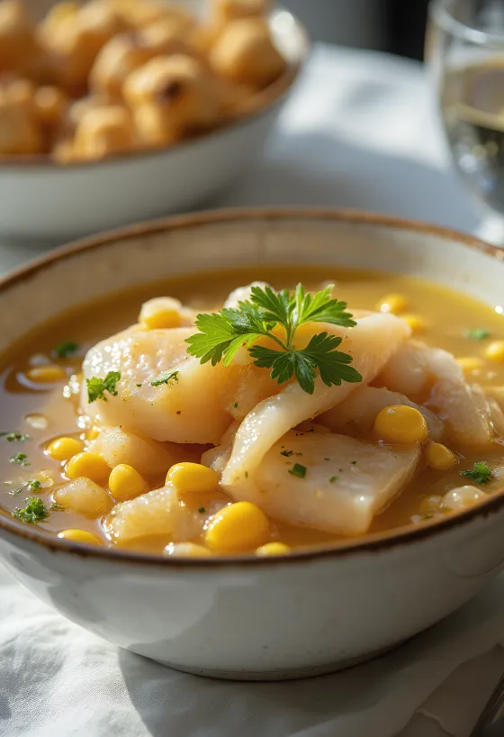 Ekvádorské ceviche podávané s limetkovou šťavou a avokádom