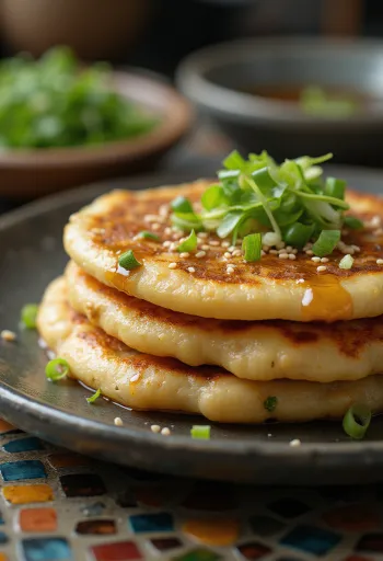 Miso palacinky servírované