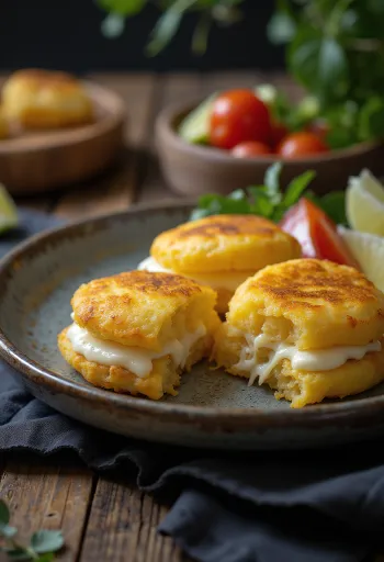 Autentická venezuelská a kolumbijská arepa