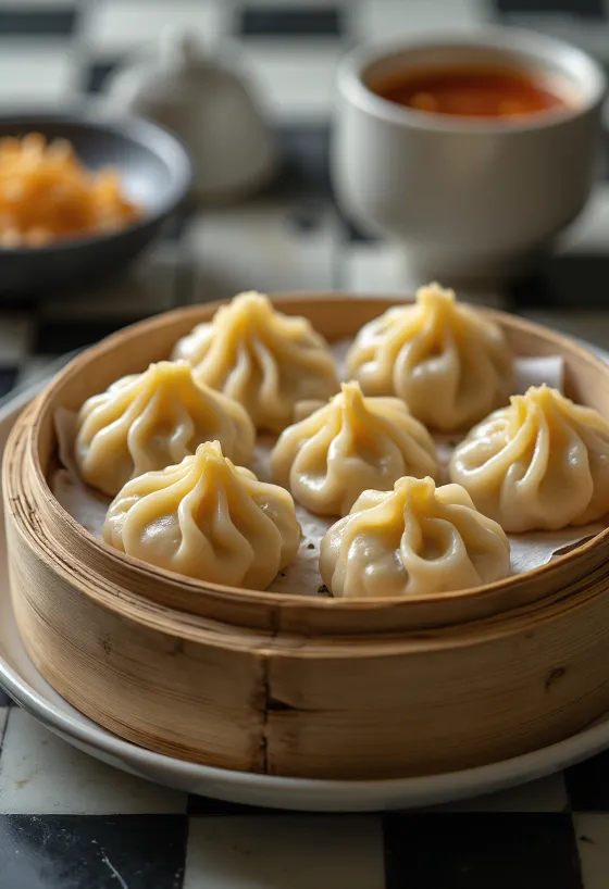 Parené taštičky Momo so zázvorovou plnkou