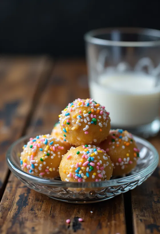 Punčové guličky obalené vo farebných cukríkoch