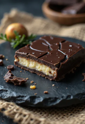 Tvarohové tyčinky v čokoládovej poleve, podávané vychladené