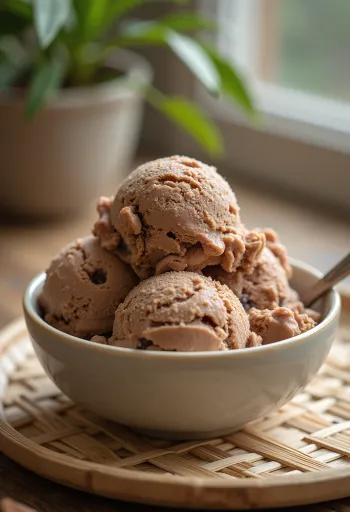 Zmrzlina Aero servírovaná