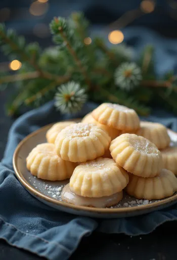 Medové perníčky poliate polevou, vo vianočnej atmosfére