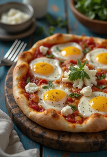 Pizza alla Norma so sicílskym baklažánom a ricottou