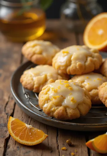 Pomarančové medovníčky vo vianočnom servírovaní