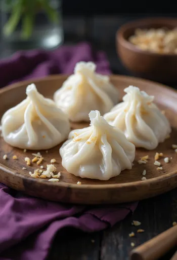 Pitha bengálska sladkosť pri servírovaní