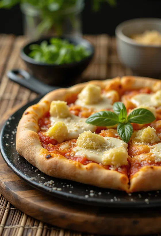 Pizza ai Carciofini s artičokmi a syrom