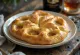 Servírovaná sladká focaccia s Baileys